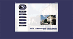 Desktop Screenshot of gaestezimmer-schuster.de